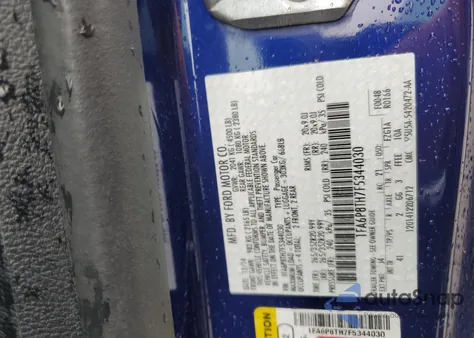 2015 Ford Mustang from USA, damaged, VIN 1FA6P8TH7F5344030